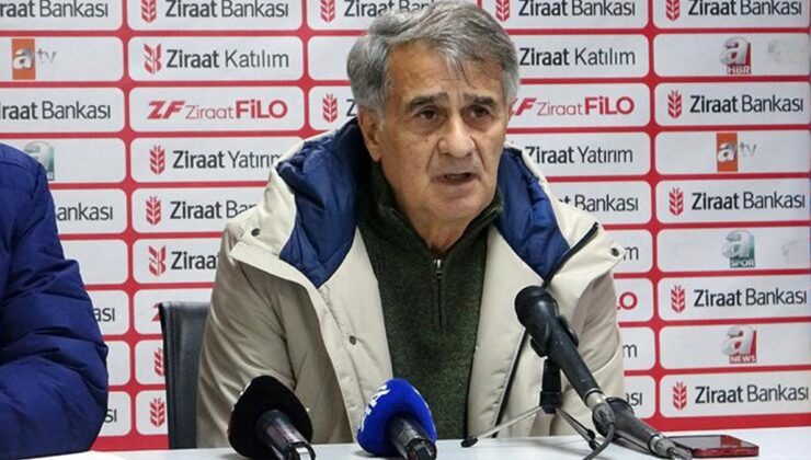 Trabzonspor Teknik Direktörü Şenol Güneş: 'İki hatalı gol yedik'