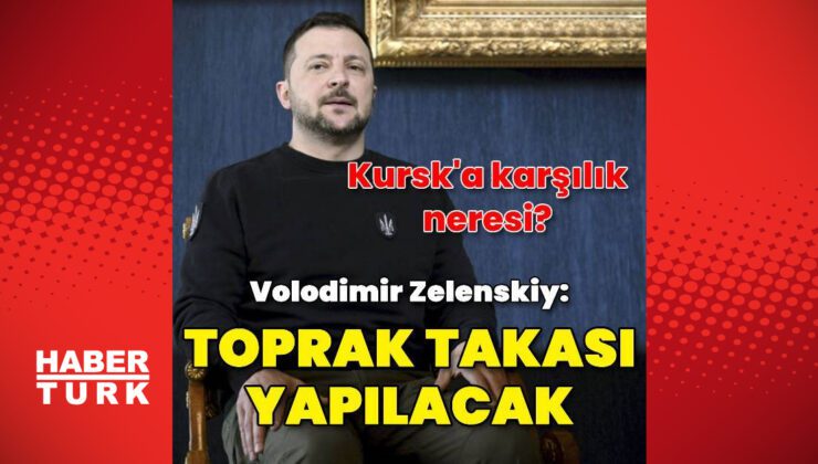 Zelenskiy: Rusya ile toprak takası yapacağız