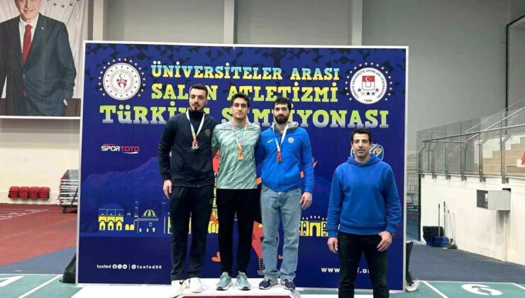 Zonguldak Bülent Ecevit Üniversitesi Atletizmde Gövde Gösterisi Yaptı