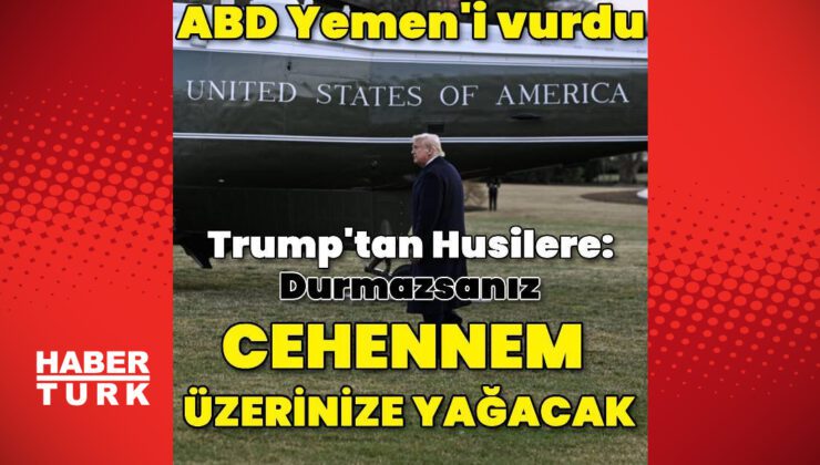 ABD Husilere karşı saldırı başlattı