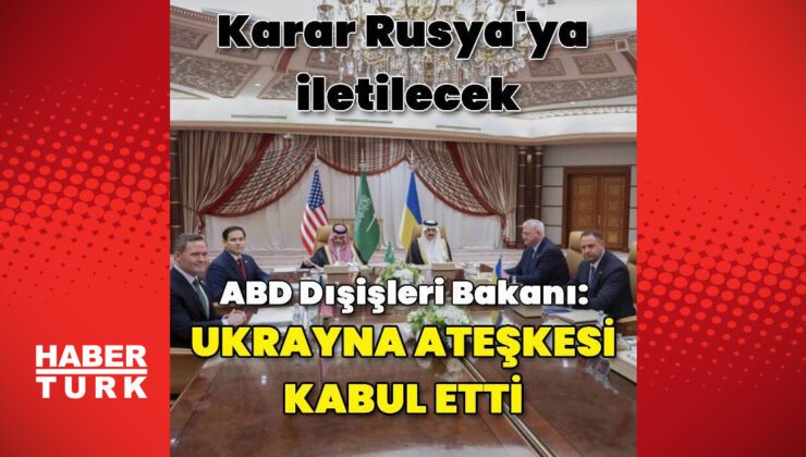 ABD: Ukrayna ateşkesi kabul etti