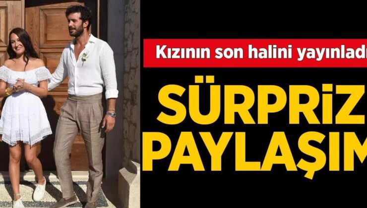 Barış Arduç'tan sürpriz paylaşım! Kızı Jan Asya'nın son halini yayınladı