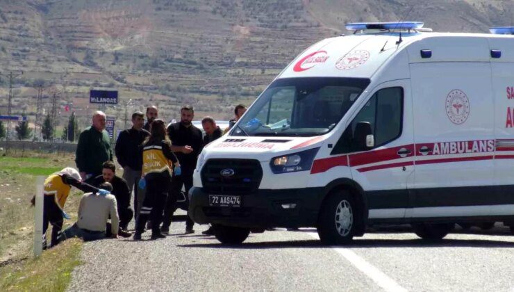 Batman’da Kereste Yüklü Panelvan Devrildi: 1 Yaralı