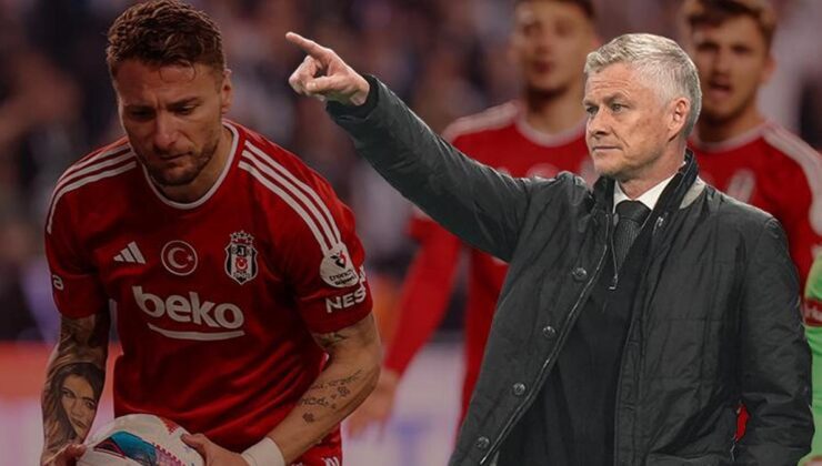 Beşiktaş'ta Solskjaer'den net tespit! Immobile yokları oynuyor