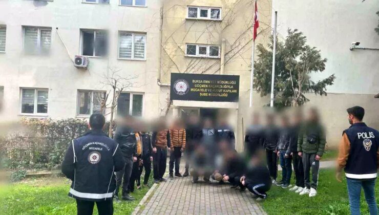 Bursa’da Göçmen Kaçakçılığı Operasyonu: 2 Şüpheli Tutuklandı