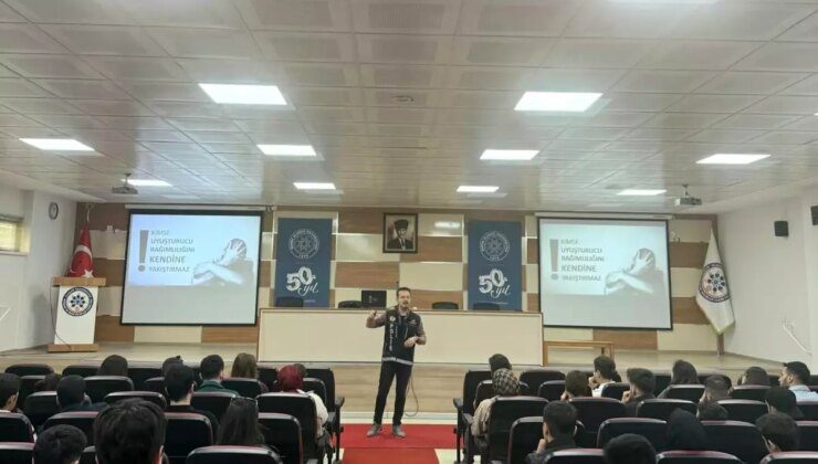Bursa’da Narkotik Ekiplerinden Uyuşturucu ile Mücadele Eğitimi