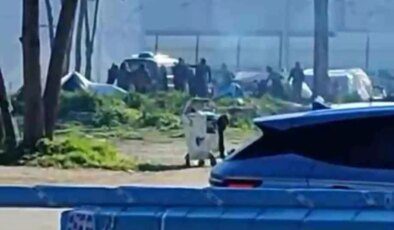 Bursa’da Taşlı Sopalı Kavga