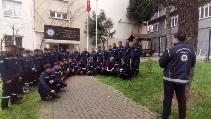 Bursa’da Yabancı Uyruklu Şahısların Çalıştırılması ve Kaçakçılık Operasyonu