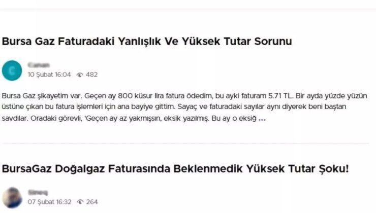 Bursagaz’ın Geciken Çalışmaları Vatandaşı Çileden Çıkardı