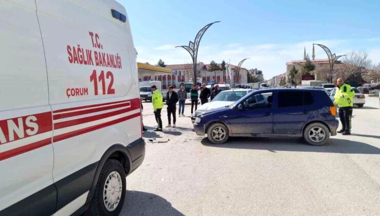 Çorum’un Alaca İlçesinde Trafik Kazası: 2 Yaralı