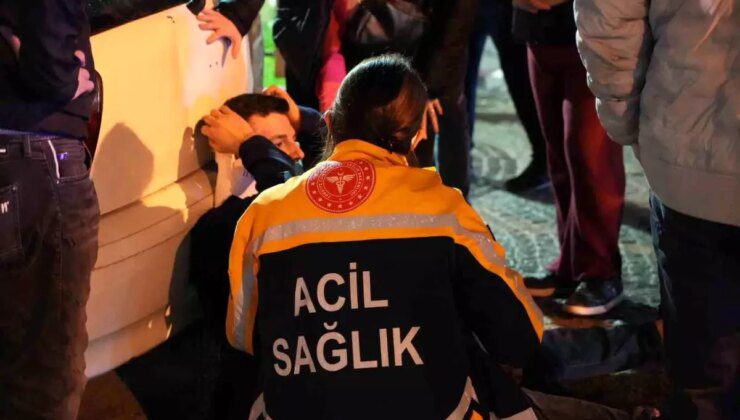 Edirne’de Yayalara Çarpan Otomobil Sonucu 3 Yaralı