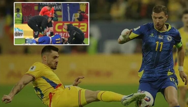 Fenerbahçe'ye Edin Dzeko'dan kötü haber! Kırık şüphesi var