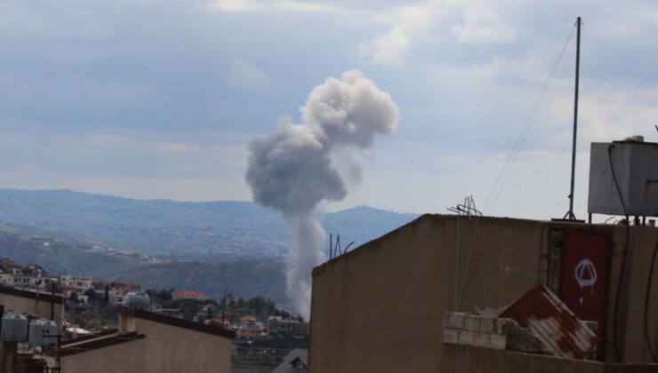 İsrail Lübnan’ın sınıra yakın beldelerine saldırdı