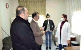 Kaymakam Ateş, Eskihisar Mahallesi’ndeki Sağlık Evi’ni Ziyaret Etti