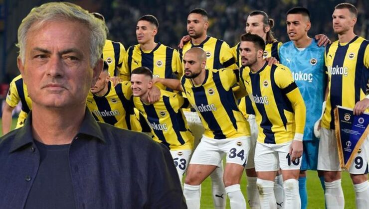 Mourinho'nun sözleri Avrupa'da gündem oldu! Yayına Fenerbahçe tişörtü ile çıktı