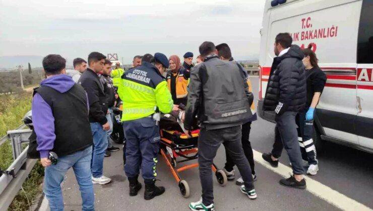 Orhangazi’de Motosiklet Kazası: Sürücü Yaralı