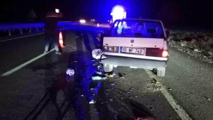 Tavşanlı’da Otomobil Kazasında 1 Yaralı