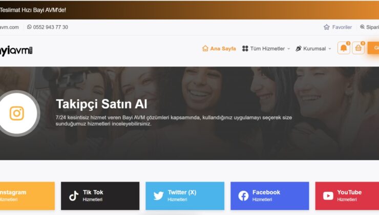 En İyi Instagram Takipçi Satış Siteleri Bayi AVM
