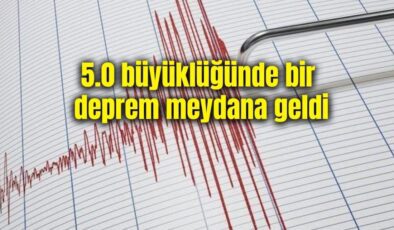 Marmara’da, Marmara Açıklarında 5.0 Büyüklüğünde Korkutan Deprem! Uzmanlardan Kritik Açıklamalar