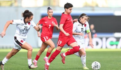 A Milli Kadın Futbol Takımı, Arnavutluk ile yenişemedi!