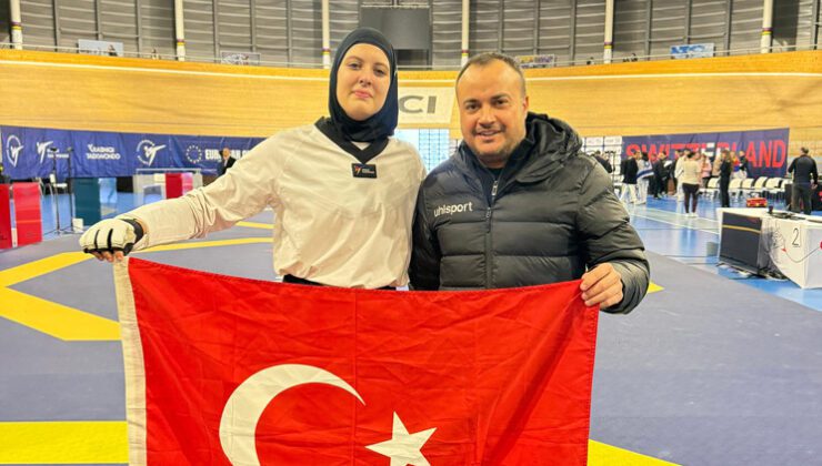 Aydınlı taekwondocu Avrupa şampiyonu oldu!