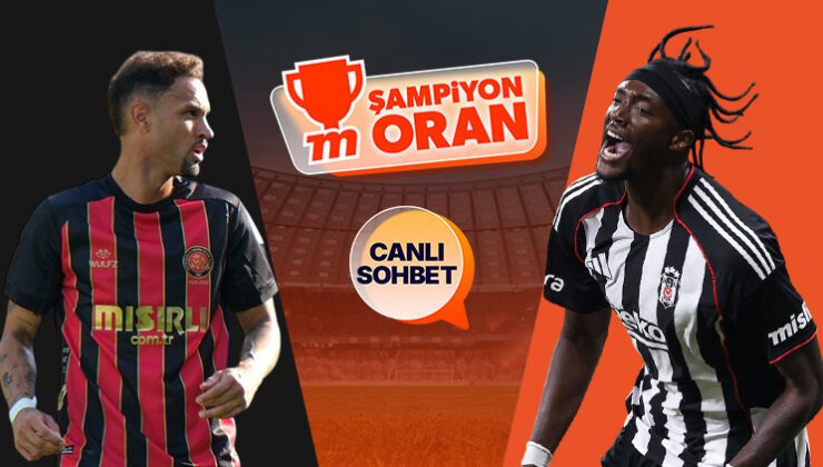 Beşiktaş, Karagümrük’e konuk oluyor! Maçın heyecanı canlı sohbet ve Şampiyon Oranlar ile Misli’de