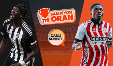 Beşiktaş, Samsunspor’u konuk ediyor! Maçın heyecanı canlı sohbet ve Şampiyon Oranlar ile Misli’de