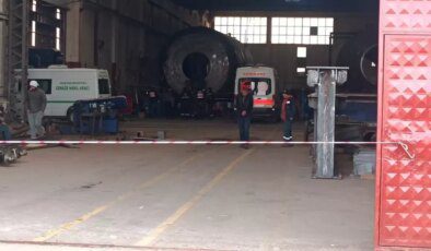 Kırıkkale’de 3 tonluk sac levhanın altında kalan 2 işçi öldü