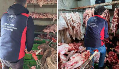 Mide bulandıran görüntüler! İhbar edilmeseler hepsini halka yedireceklerdi