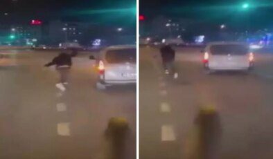 Yol verme kavgasında baltayla saldırdı