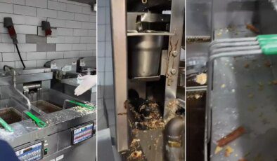 Zehirlenme skandallarının ardından ünlü restoran zincirlerinden mide bulandıran görüntüler