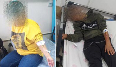 Zincir marketten alıp yediler, oğluyla beraber hastanelik oldular