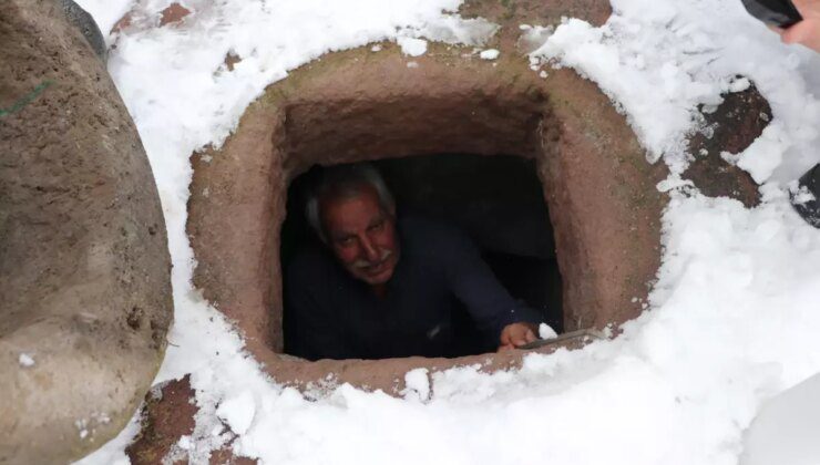 500 yıllık gelenek! Kasımda başlıyor, kuyular dolunca herkesin işine yarıyor