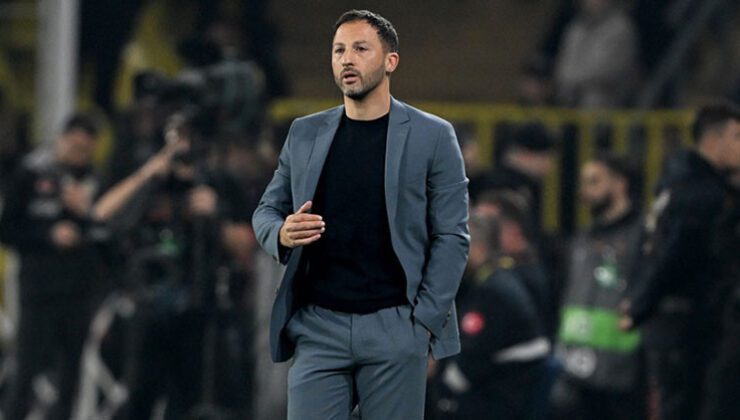 Beşiktaş-Fenerbahçe derbisi sonrası Tedesco konuştu: Başınızı dik tutun, tüm kupalara talibiz