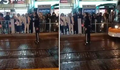 Cadde ortasında milleti toplayıp ‘Terörsüz Türkiye’ sürecini eleştiren polis memuru açığa alındı