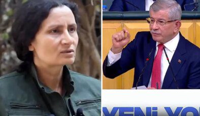 Davutoğlu, tehditler savuran Bese Hozat’a 2013 yılını hatırlattı