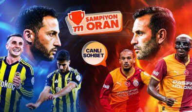 Dev derbide Fenerbahçe’nin konuğu Galatasaray! Maçın heyecanı canlı sohbet ve Şampiyon Oranlar ile Misli’de