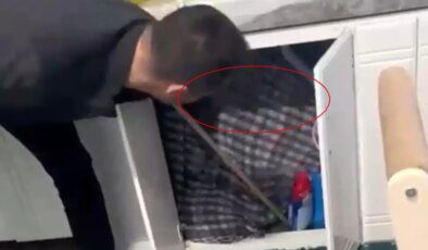 Firari hükümlü mutfak dolabında yakalandı