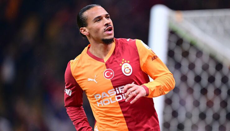 Galatasaray-Samsunspor maçına Leroy Sane damga vurdu! Seyrantepe’de bir ilki yaşadı
