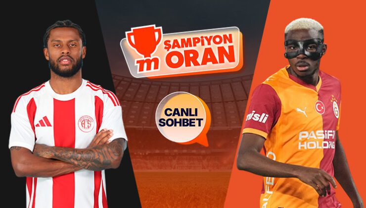Galatasaray, Süper Lig’de Antalyaspor’a konuk olacak! Maçın heyecanı canlı sohbet ve Şampiyon Oranlar ile Misli’de