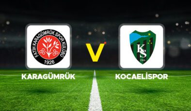 Karagümrük – Kocaelispor maçı ne zaman, hangi kanalda, saat kaçta?
