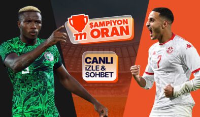 Osimhen, Ndidi ve Onuachu’lu Nijerya, Tunus ile karşılaşıyor! Afrika Uluslar Kupası’nın heyecanı canlı yayın, canlı sohbet, Şampiyon Oranlar ile Misli’de