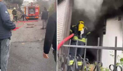 Psikolojik sorunları olan kadın gözünü kırpmadan yaktı