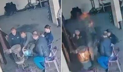 Sobaya mazot dökünce bomba gibi patladı: Genç çırak yaralı