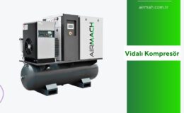 Airmach Endüstriyel Çözümler İçin Vidalı Kompresör Modellerini Kullanıcılarla Buluşturuyor