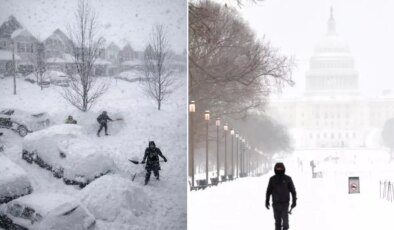 ABD’deki tarihi kar fırtınası ekonomiyi sarsıyor: Zarar 115 milyar doları bulabilir