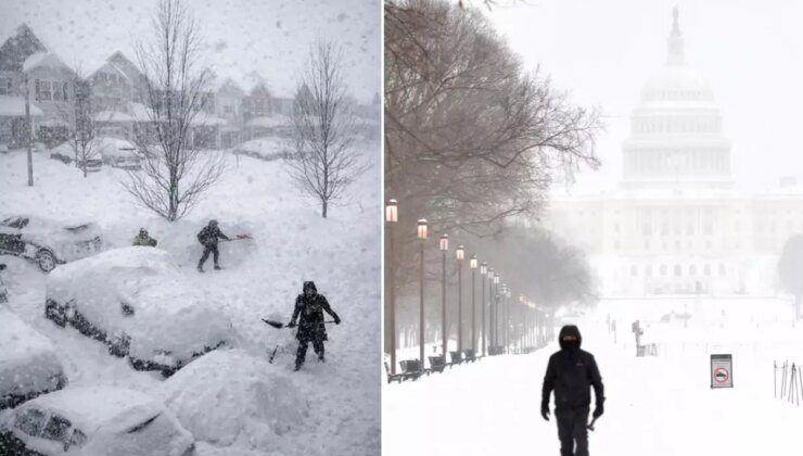 ABD’deki tarihi kar fırtınası ekonomiyi sarsıyor: Zarar 115 milyar doları bulabilir