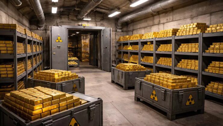 Dev şirket milyarlarca dolarlık altını nükleer sığınakta saklamaya başladı
