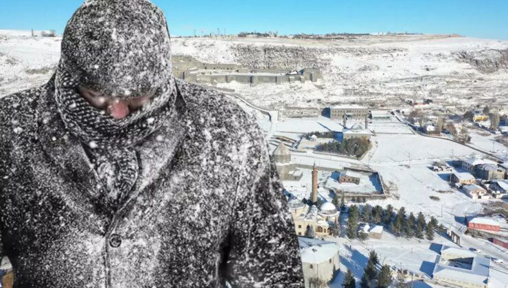 Doğu Anadolu ili buz kesti! Termometre eksi 28’i gösterdi