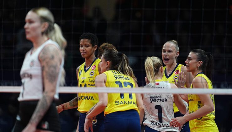 Fenerbahçe Medicana, Beşiktaş deplasmanında galip!